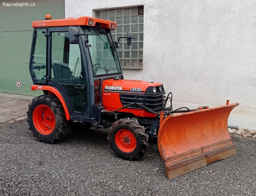 Kubota B2410 zimní údržba
