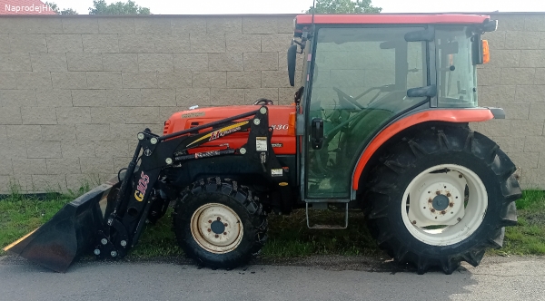 Kubota KL330 originální kabinou ,nakladačem