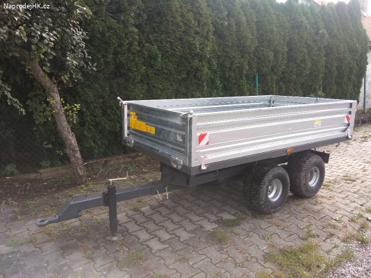 přívěs za malotraktor  sklopný